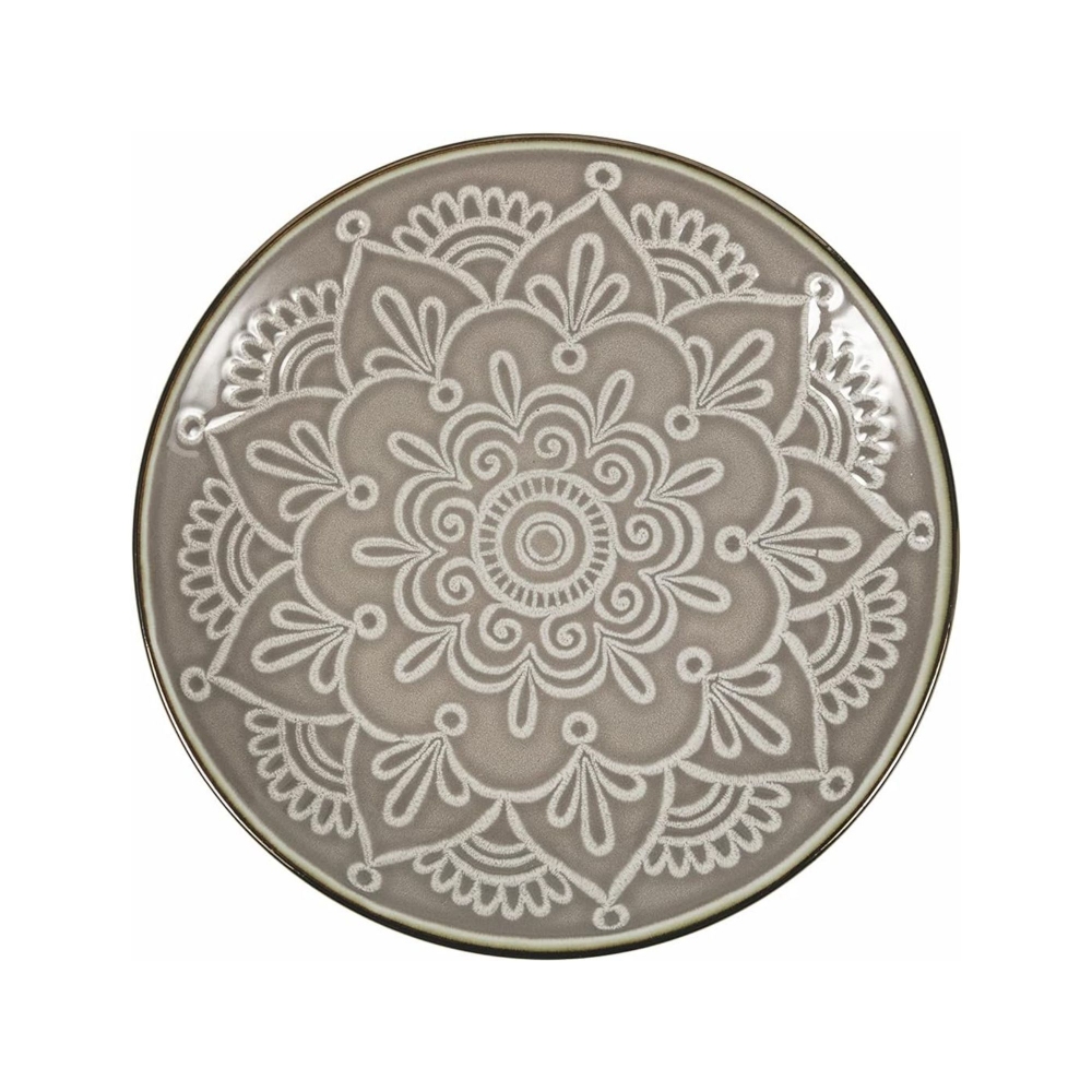 Villa D'este Home Tivoli 18 Baku Gray Plates