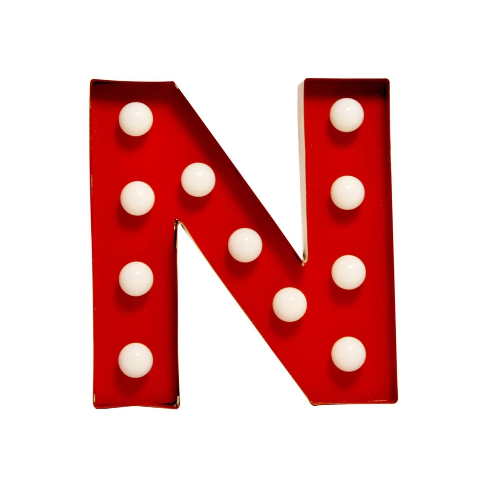 Pusher Star Light Luminous Letter N