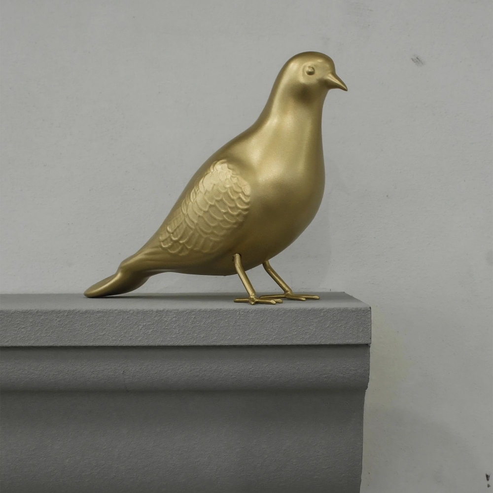 Sturm Milano Piccione Noncaga Metal Sculpture