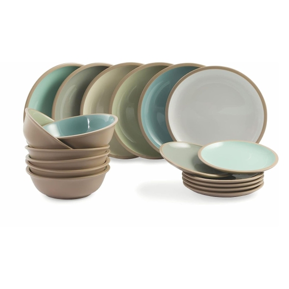 Scopri Servizio 18 Piatti Azul e tutta la collezione di Villa D'este su newpop il più innovativo e-commerce di Home Design.