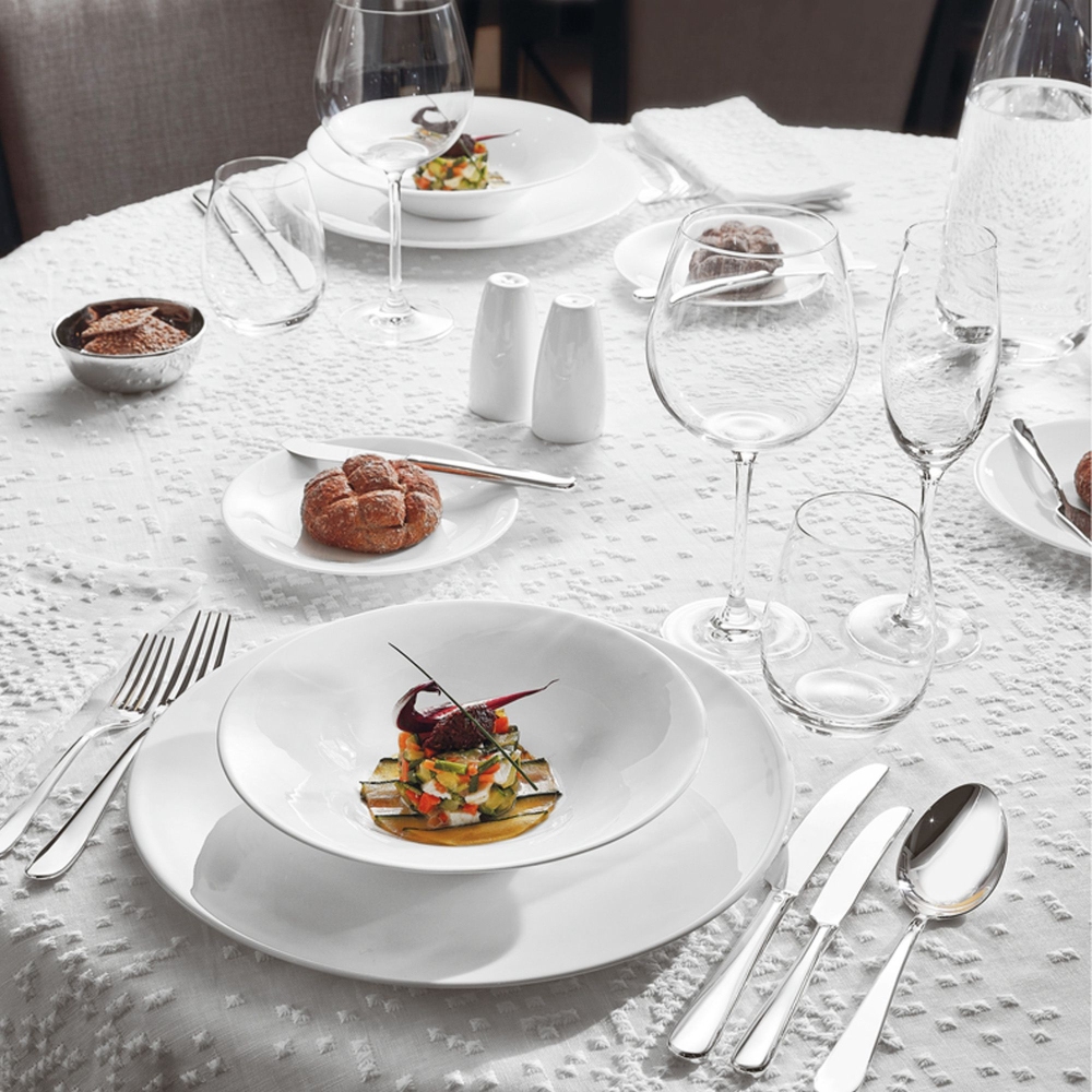 Arthur Krupp 6 piatti piani Neve diam. 18,5 cm