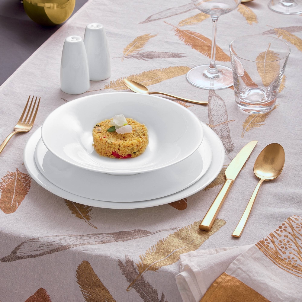 Arthur Krupp 6 Neve dinner plates diam. 27 cm