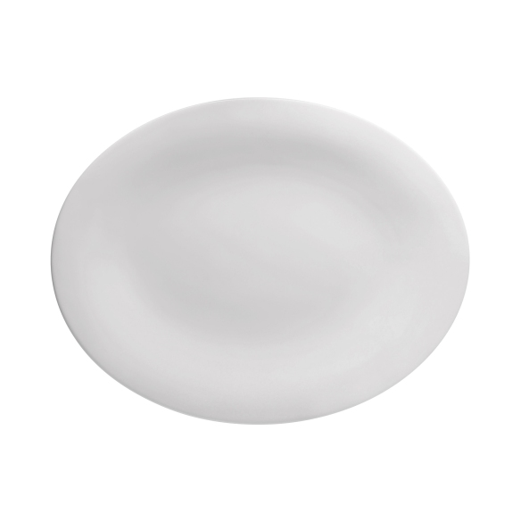 Quick Ship - Arthur Krupp Neve Oval Plate cm. 36x28