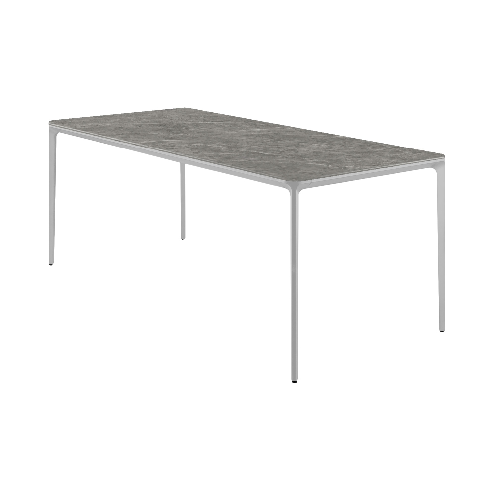 Sovet Tavolo Rettangolare Slim - Top in ceramica