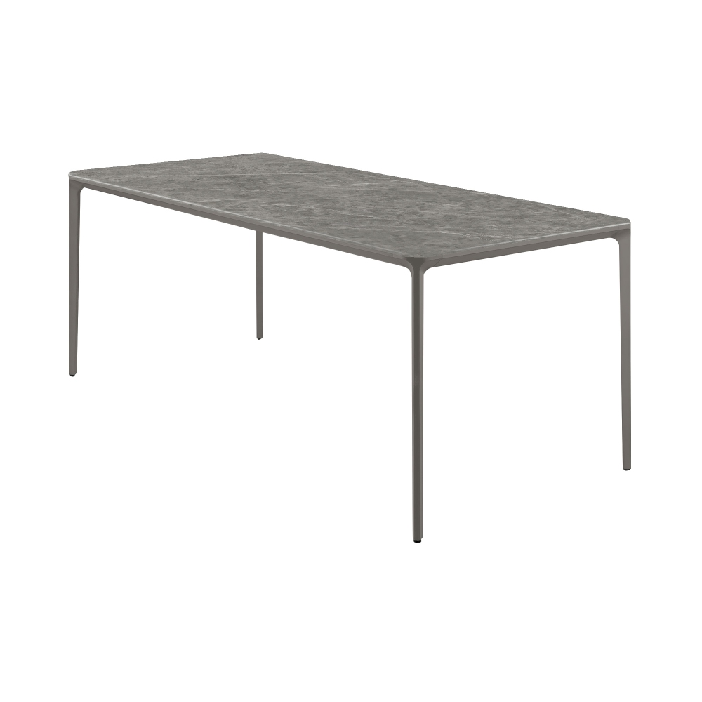 Sovet Slim Rectangular Table - Ceramic top
