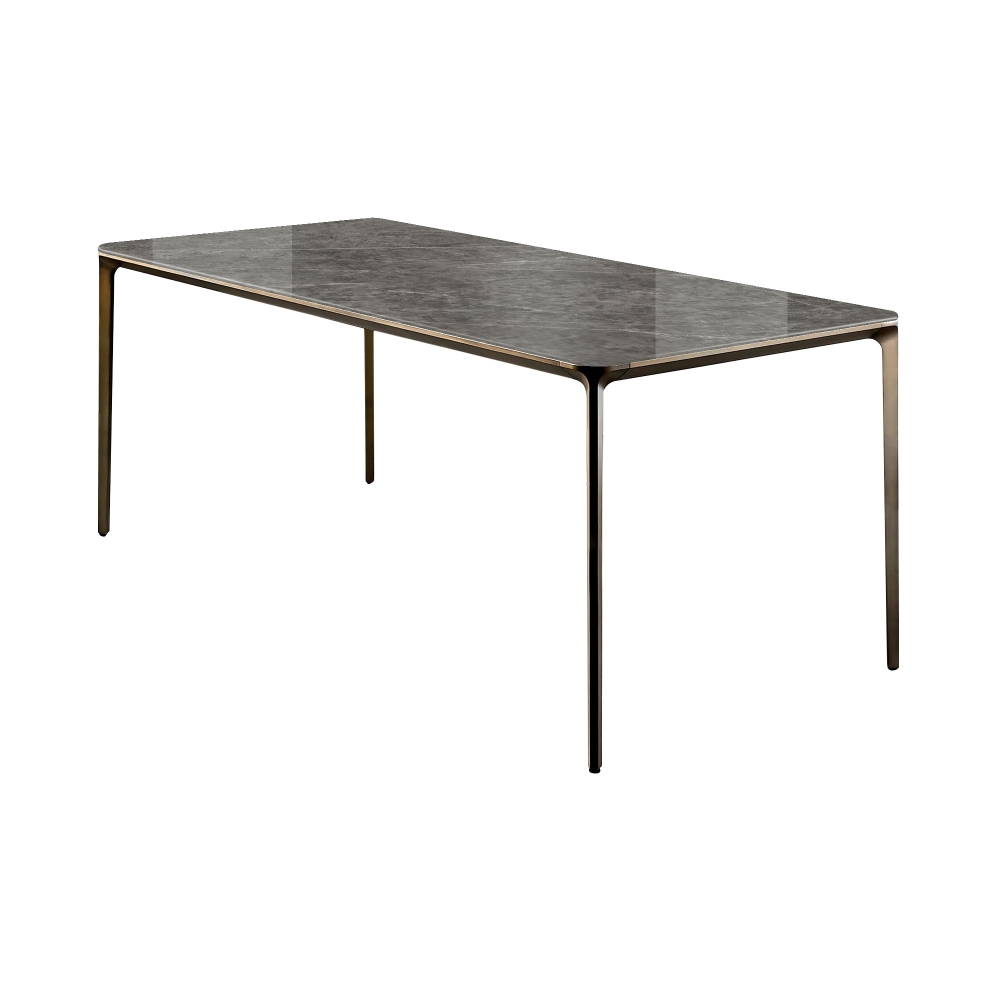 Sovet Slim Rectangular Table - Ceramic top