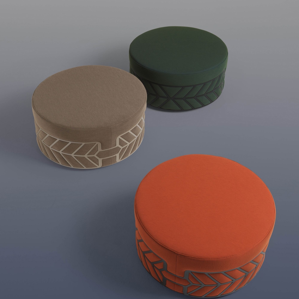 MyHome Collection Pouf Belte