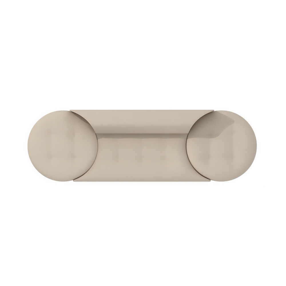 MyHome Collection Bordone 110 UP sofa - 2 integrated poufs