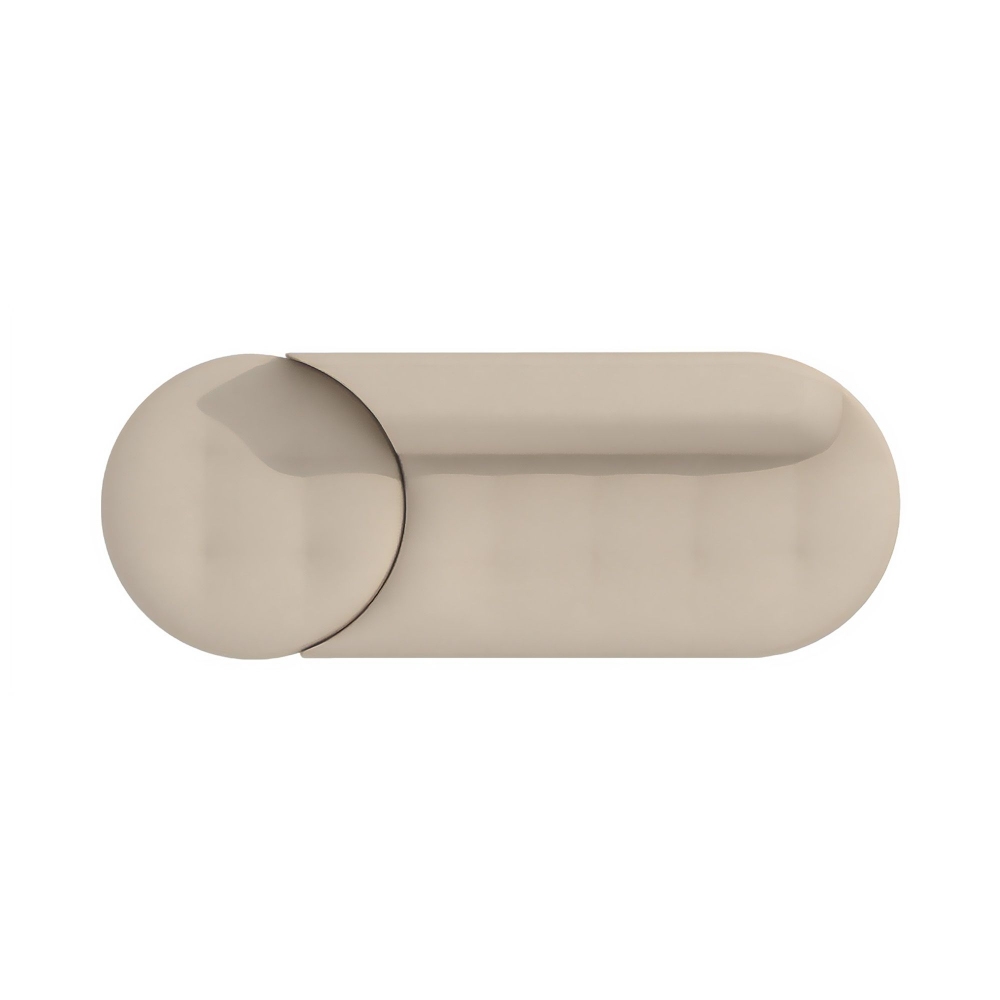 MyHome Collection Divano dormeuse Bordone 110 UP - Pouf girevole integrato a sinistra