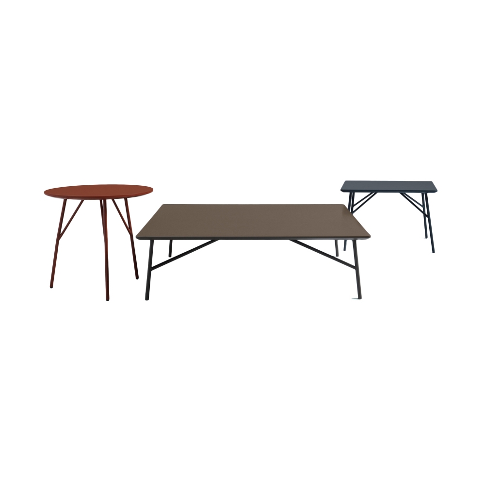 MyHome Collection Mek square coffee table cm. 59x59 h 39 cm