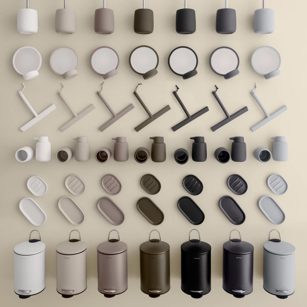 Blomus Pattumiera Tubo pedal bin 5 liters