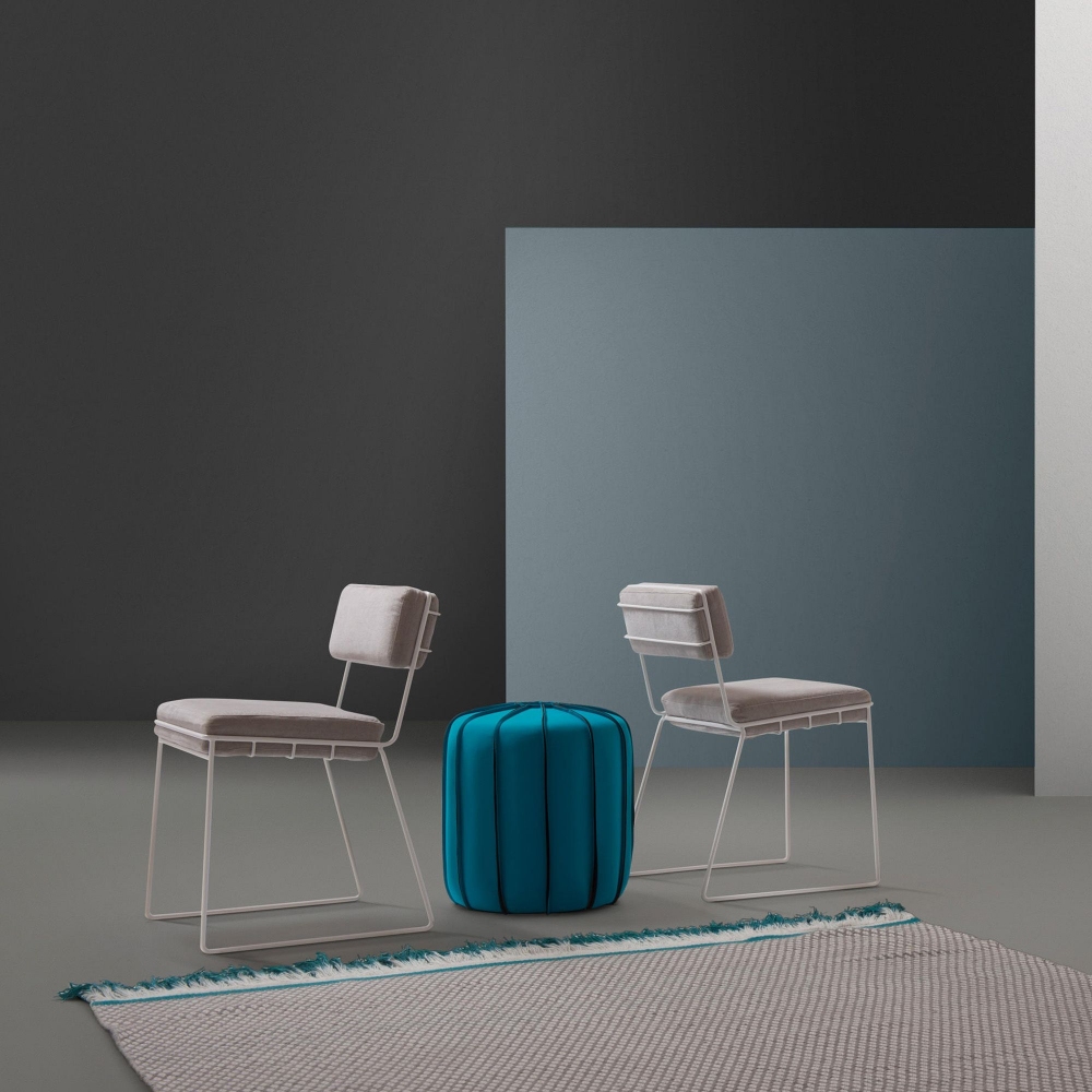 MyHome Collection Marrakech pouf diam. 40 cm h 45 cm