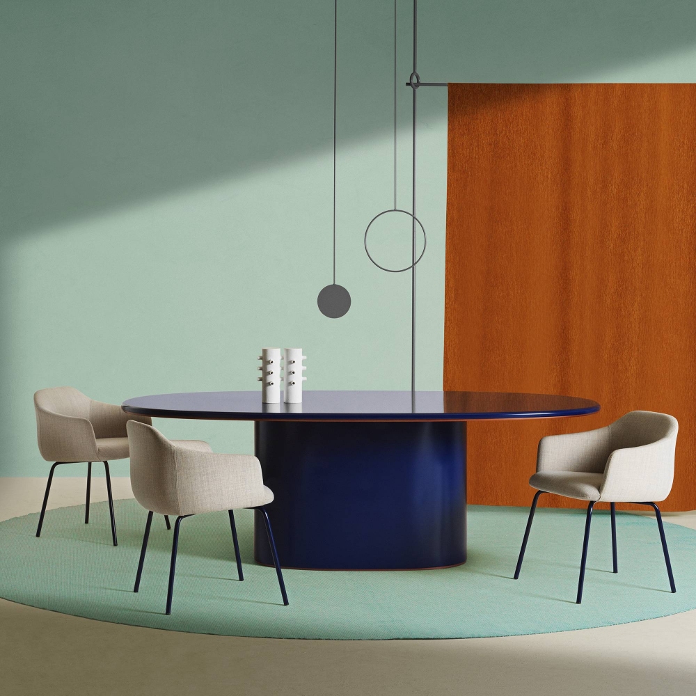 MyHome Collection Tavolo Oku oval table