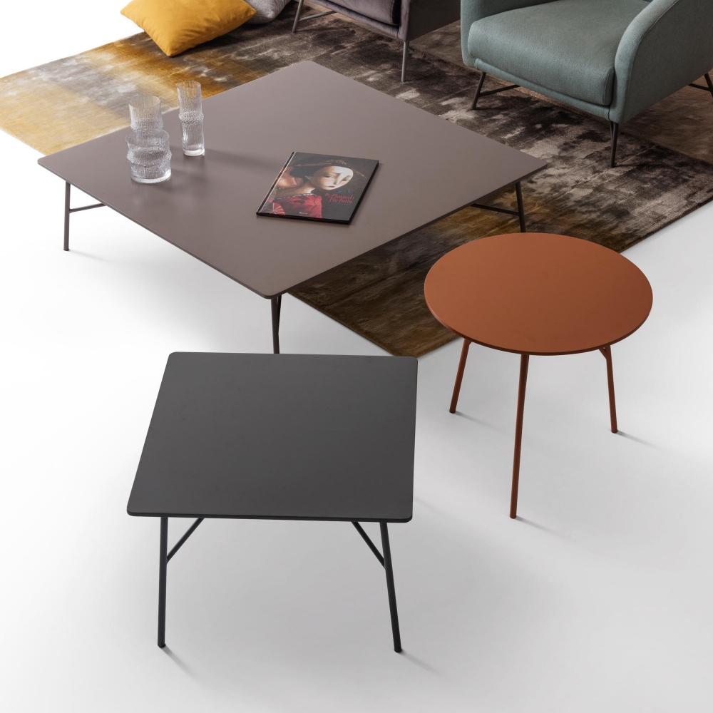 MyHome Collection Mek square coffee table cm. 79x79 h 39 cm