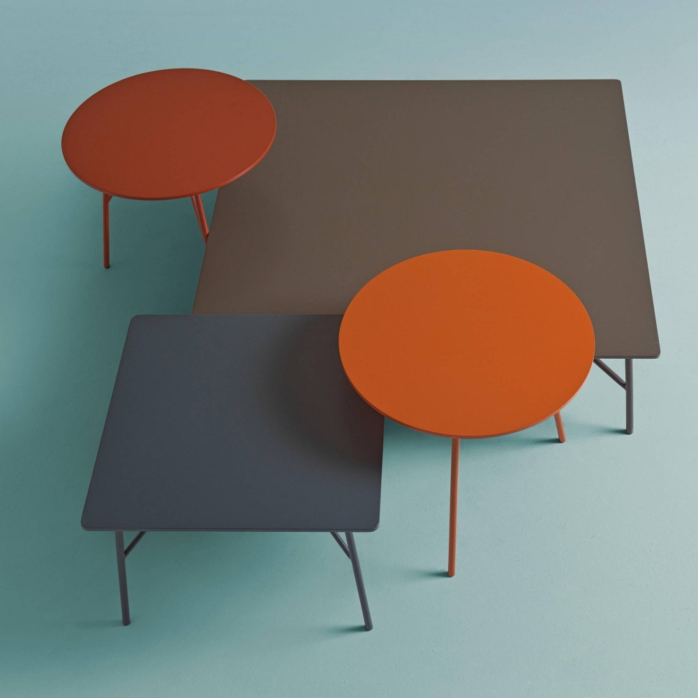 MyHome Collection Mek round coffee table diam. 54 cm h 50 cm