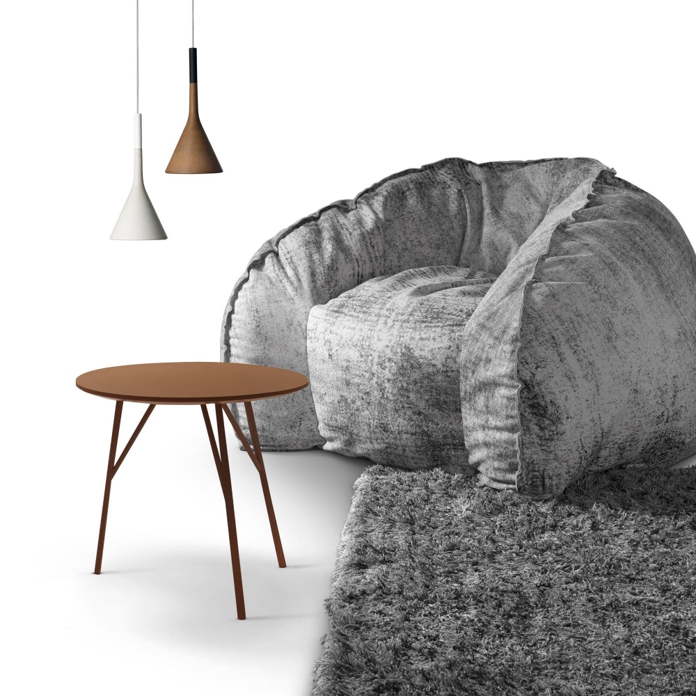 MyHome Collection Mek round coffee table diam. 54 cm h 50 cm