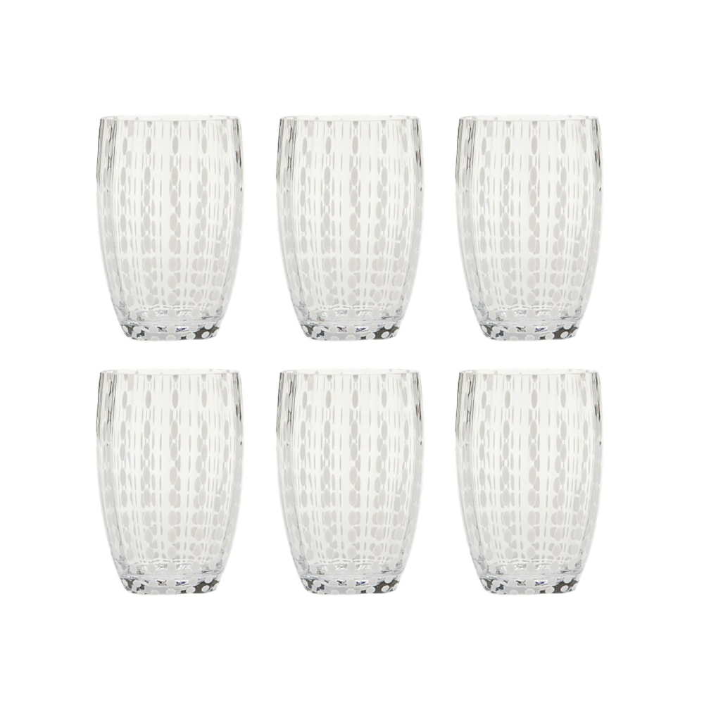Zafferano 6 Perle glasses 32 cl