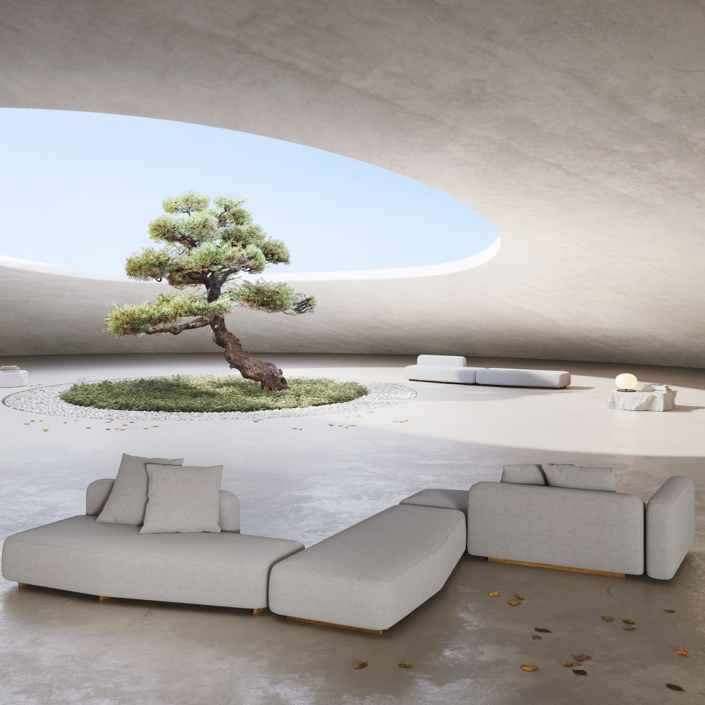 Gandia Blasco Mass modular outdoor Sofa - Composition 2