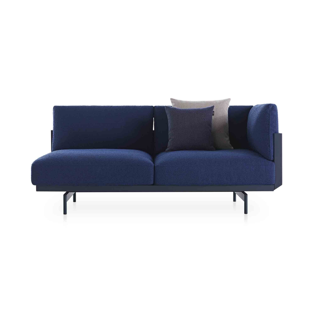 Gandia Blasco Onde outdoor modular sofa - Sectional 1 with right armrest