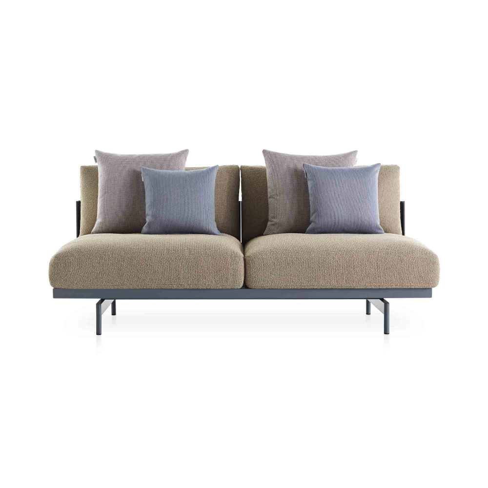 Gandia Blasco Onde modular outdoor Sofa - Open end