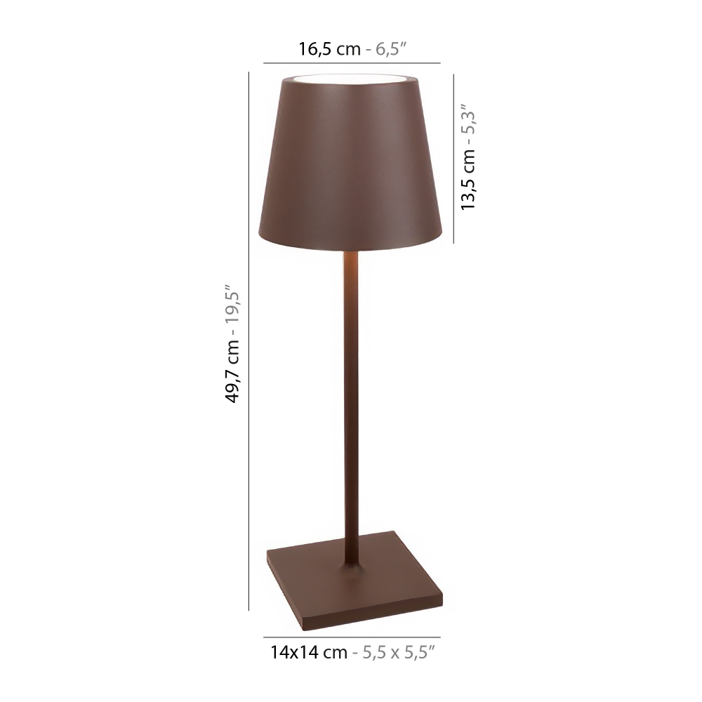Zafferano Poldina Pro L Desk table lamp