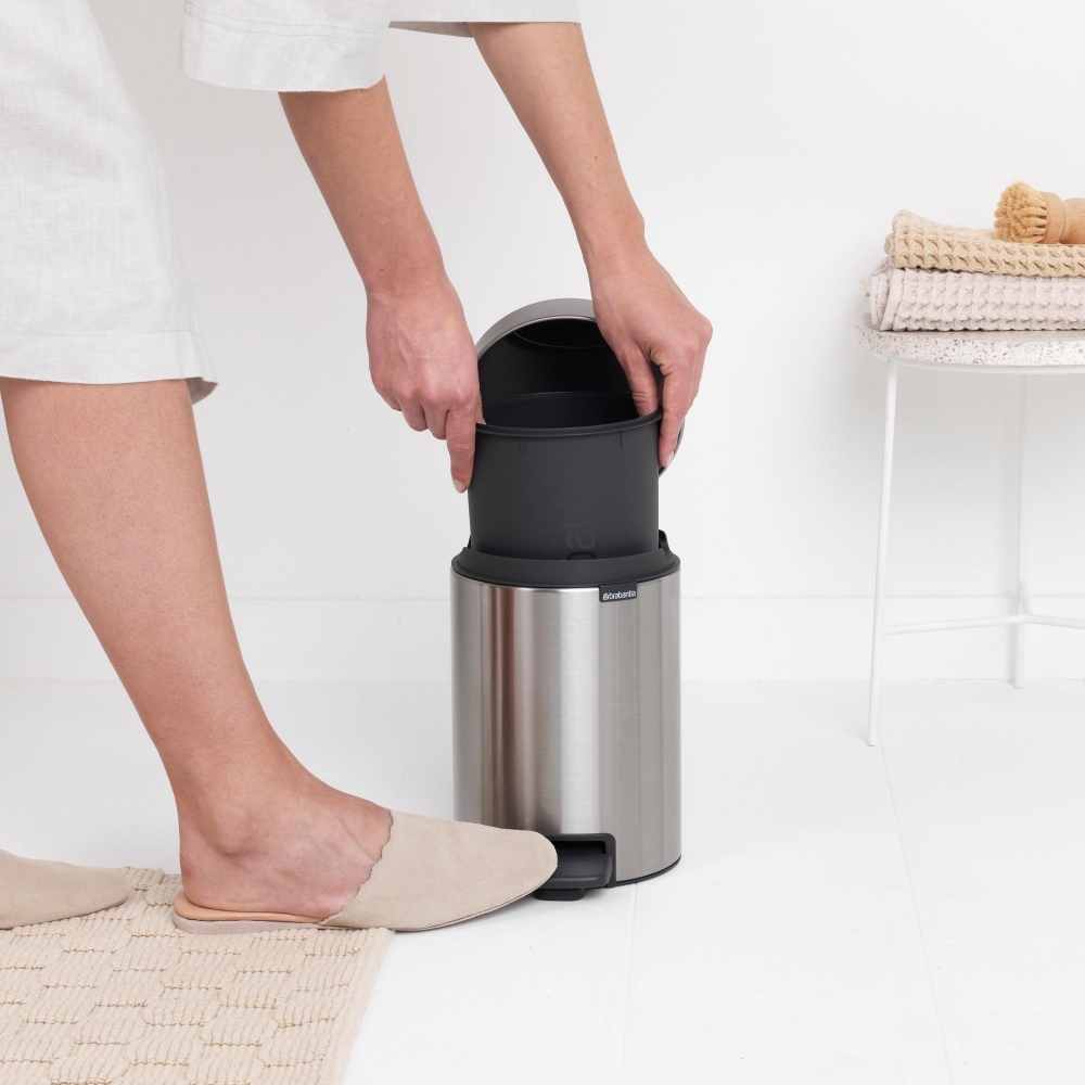 Brabantia Pattumiera a pedale NewIcon 3 litri