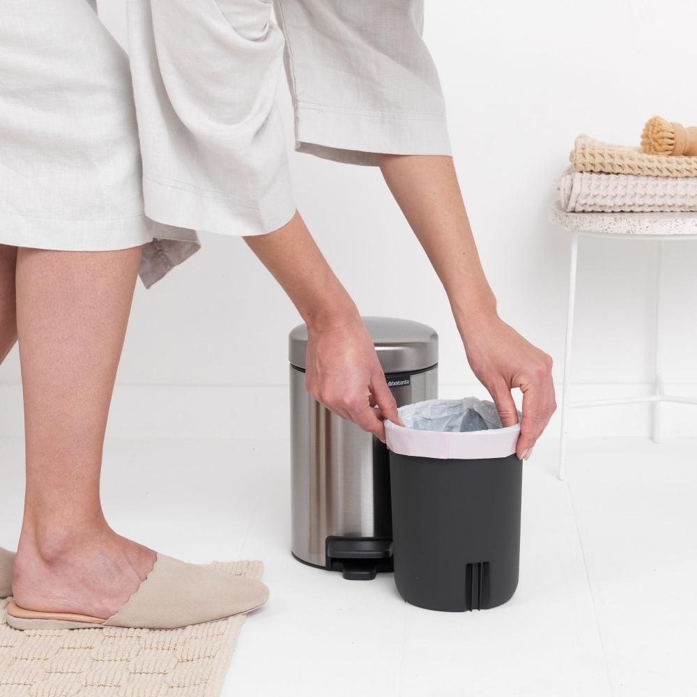 Brabantia Pattumiera a pedale NewIcon 3 litri