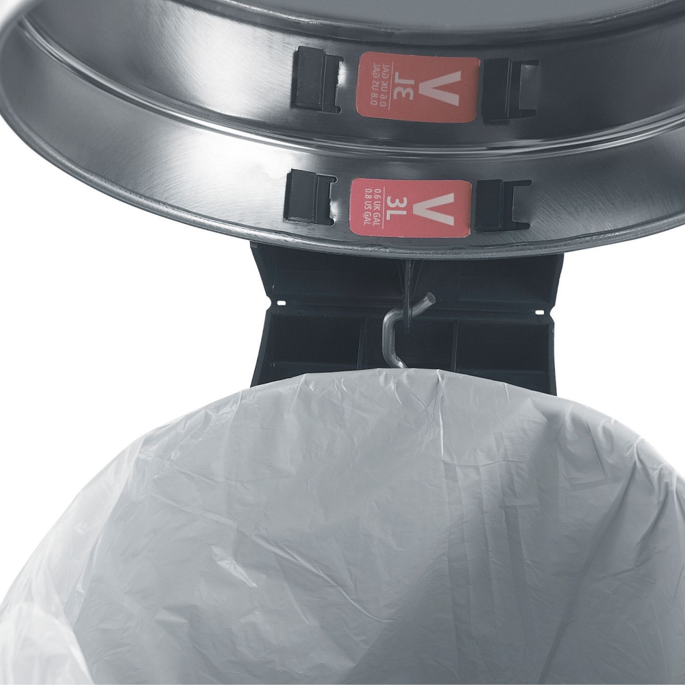 Brabantia Pattumiera a pedale NewIcon 3 litri