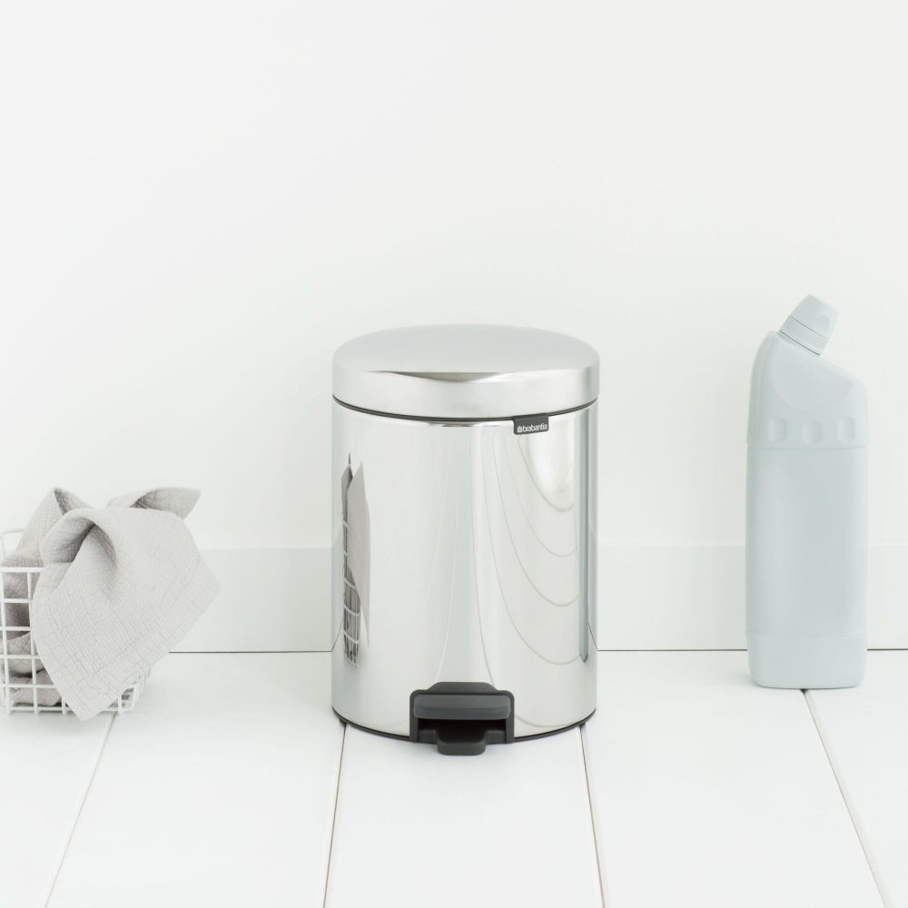 Brabantia Pattumiera a pedale NewIcon 5 litri