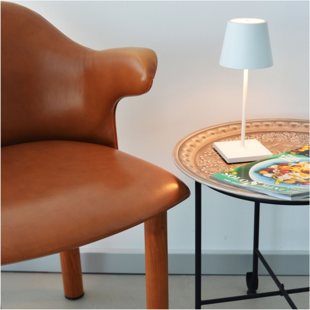 Zafferano Lampada da tavolo Poldina Pro Mini Led ricaricabile