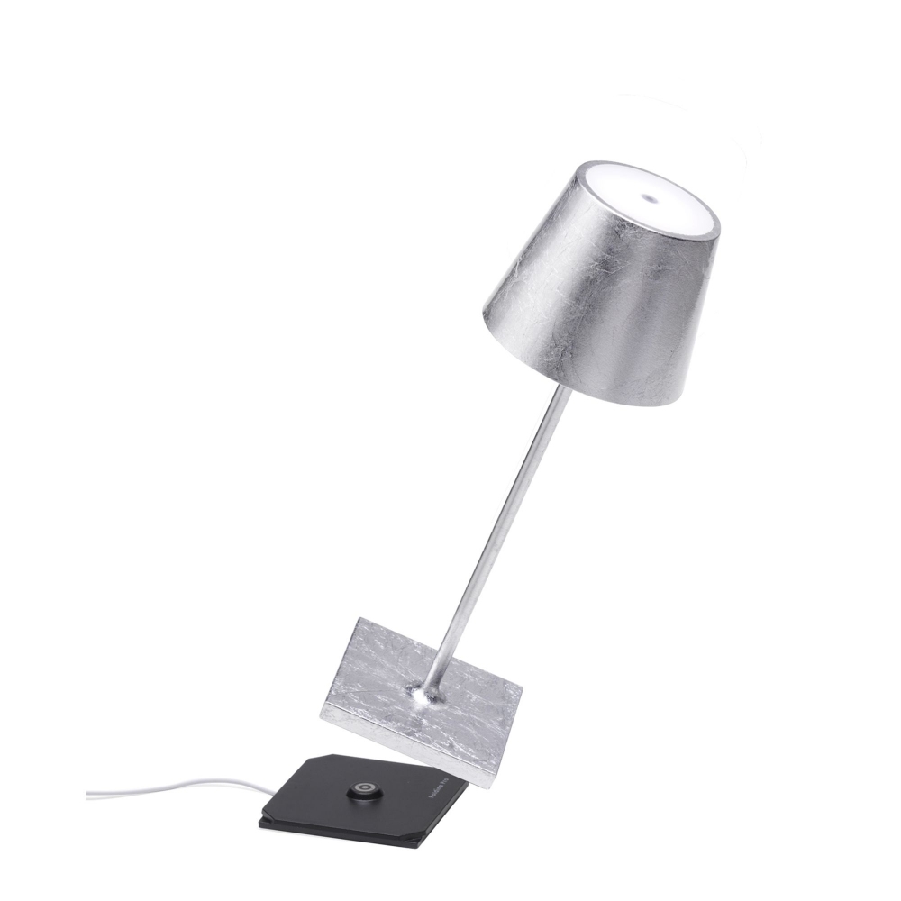 Zafferano Lampada da tavolo Poldina Pro Mini Led ricaricabile