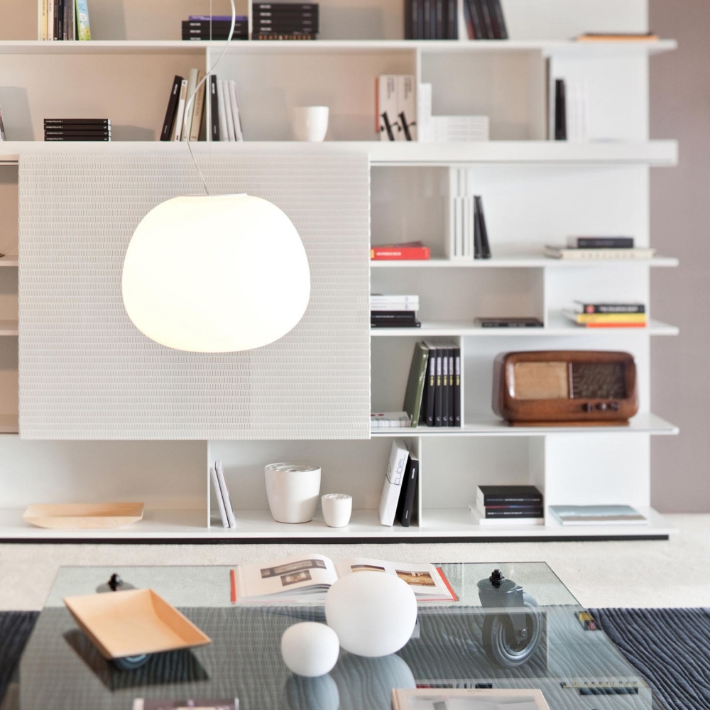 Quick Ship - Fabbian Lumi Mochi table lamp diam. 30 cm