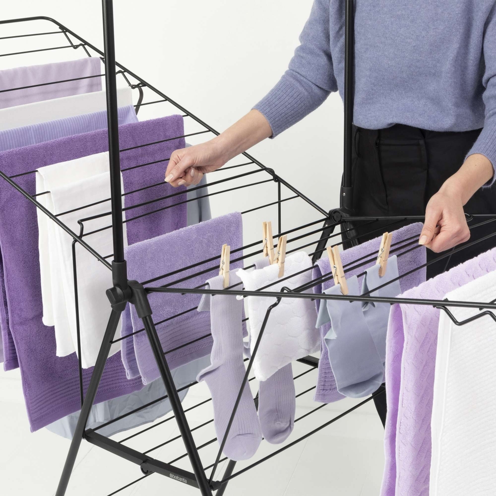 Brabantia HangOn clothesline with bar 25 meters