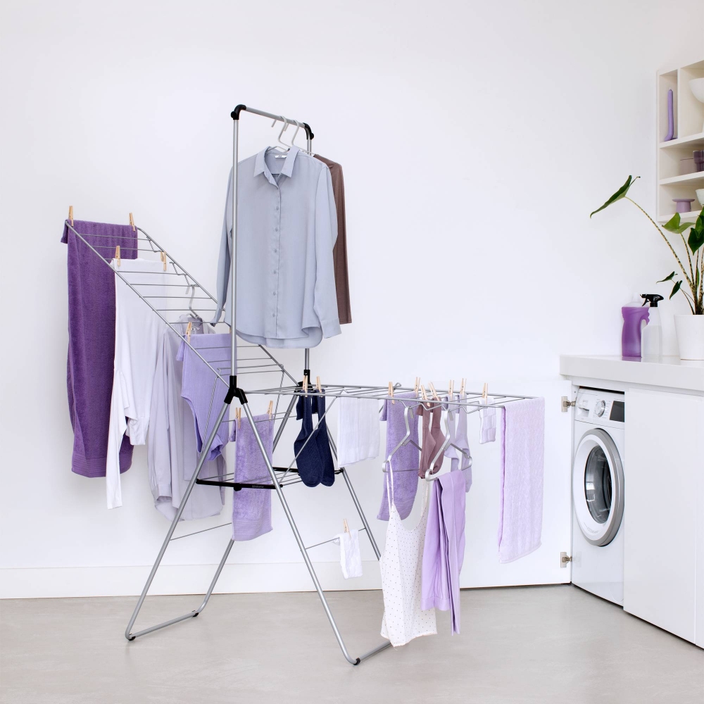 Brabantia Stendibiancheria con barra Hangon 25 metri
