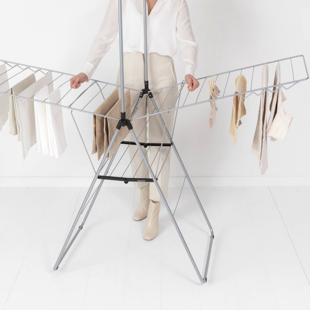 Brabantia Stendibiancheria con barra Hangon 25 metri