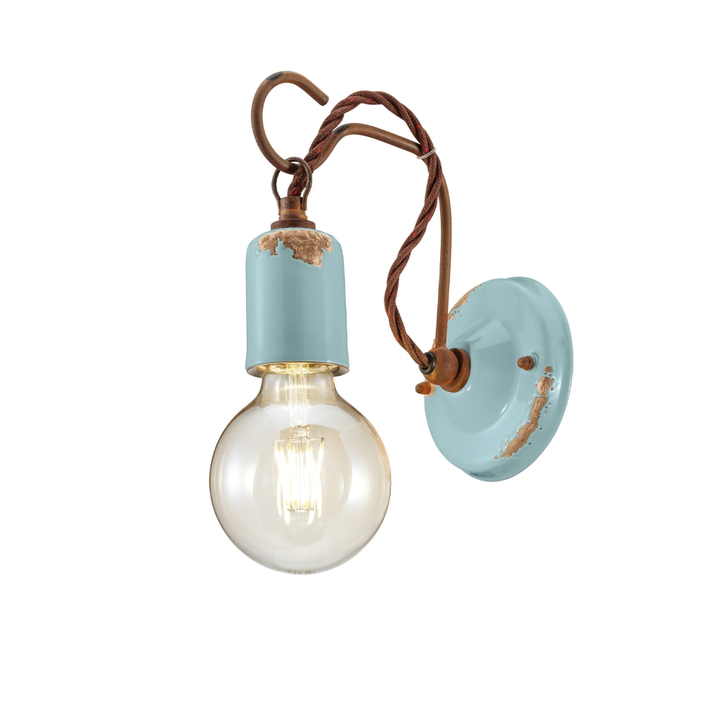 Ferroluce Lampada da parete Vintage C665