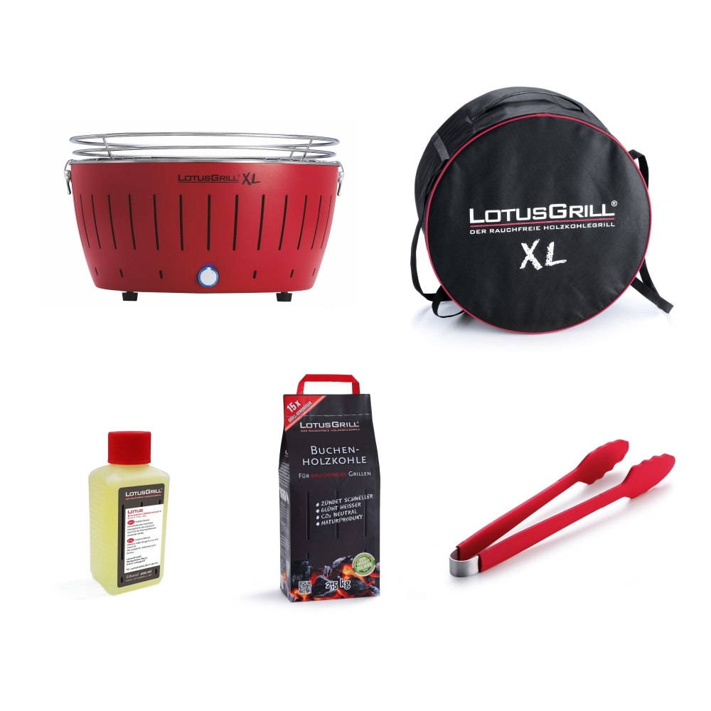 LotusGrill Bundle Barbecue USB XL + 1...
