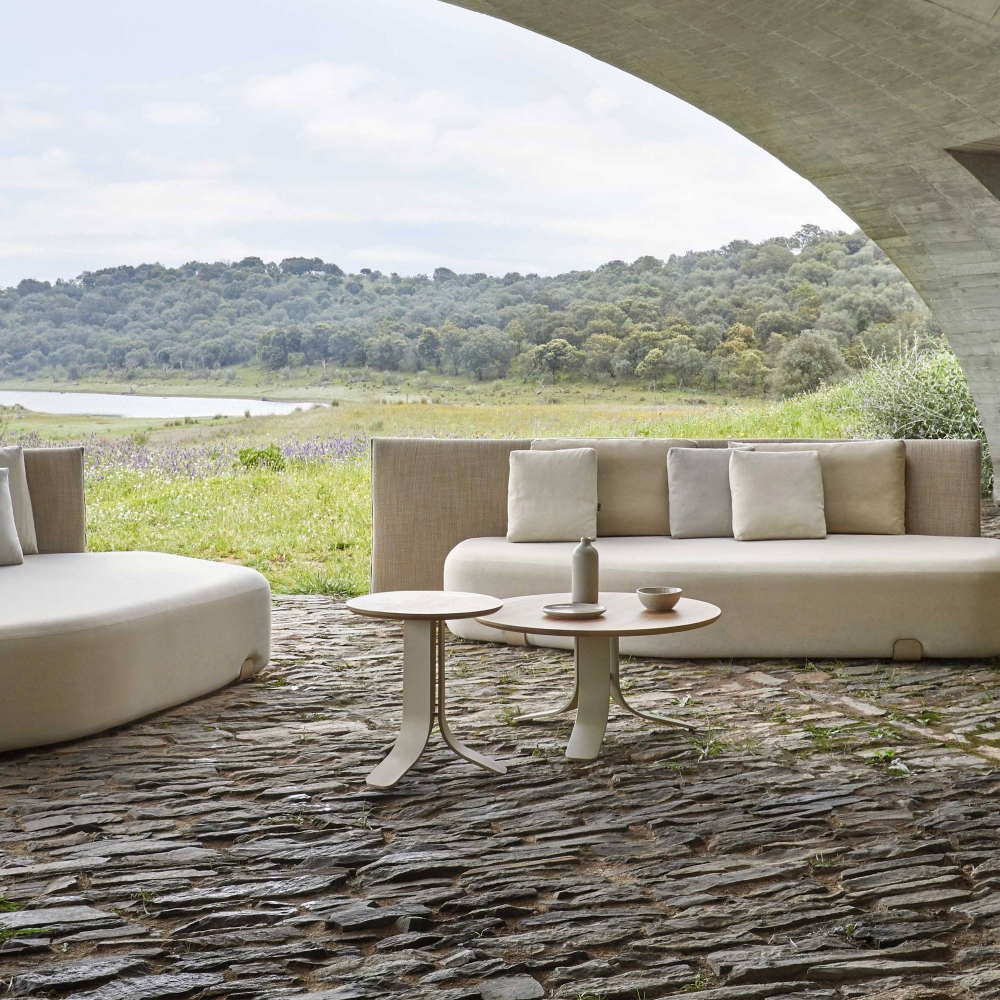 Gandia Blasco Tavolino outdoor Isla diam. 80 cm