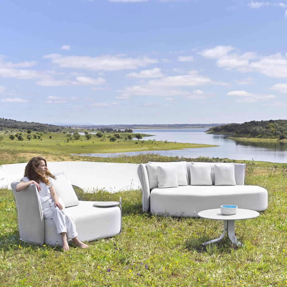 Gandia Blasco Tavolino outdoor Isla diam. 80 cm