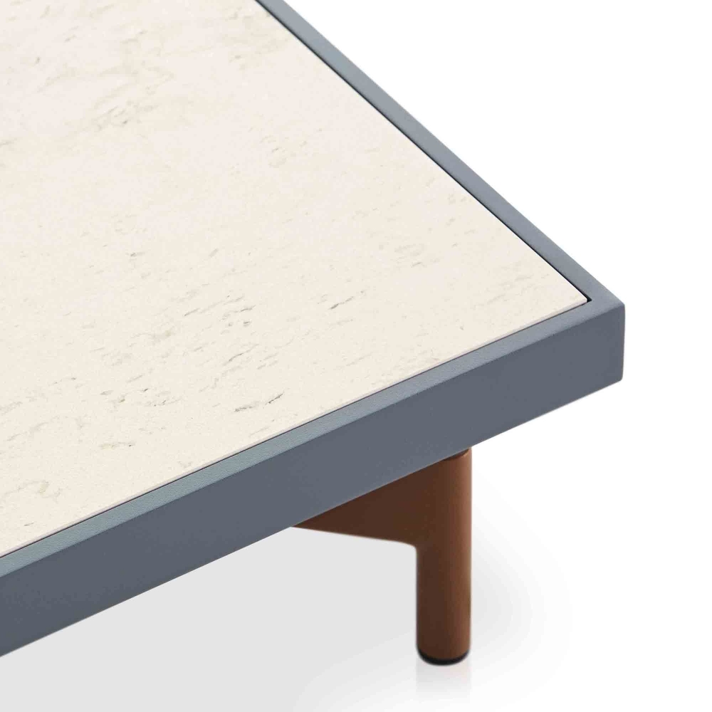 Gandia Blasco Tavolino outdoor Onde cm. 85x85