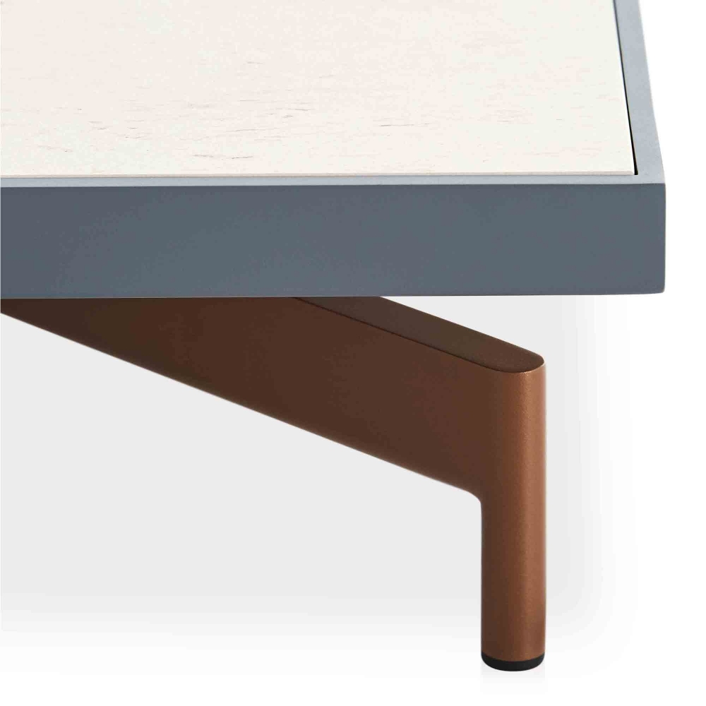 Gandia Blasco Tavolino outdoor Onde cm. 85x85