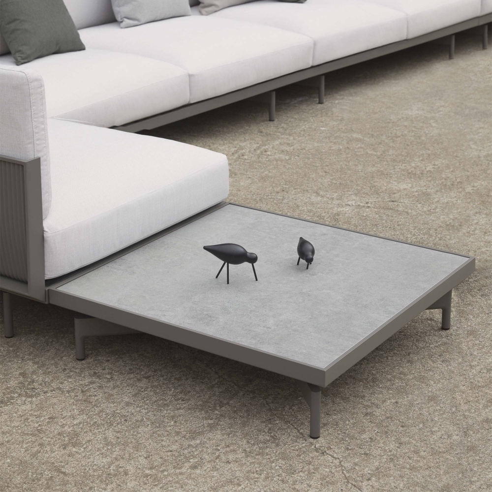 Gandia Blasco Tavolino outdoor Onde cm. 85x85