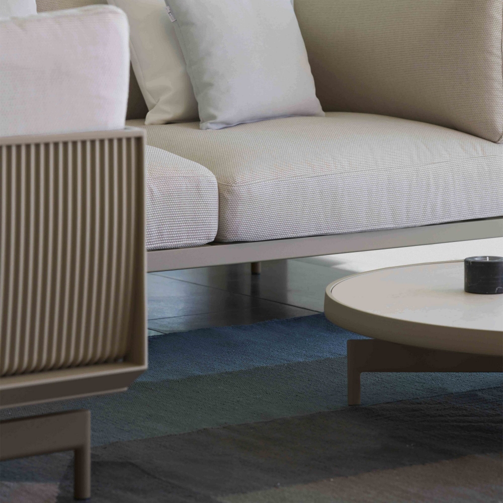 Gandia Blasco Tavolino outdoor Onde diam. 120 cm