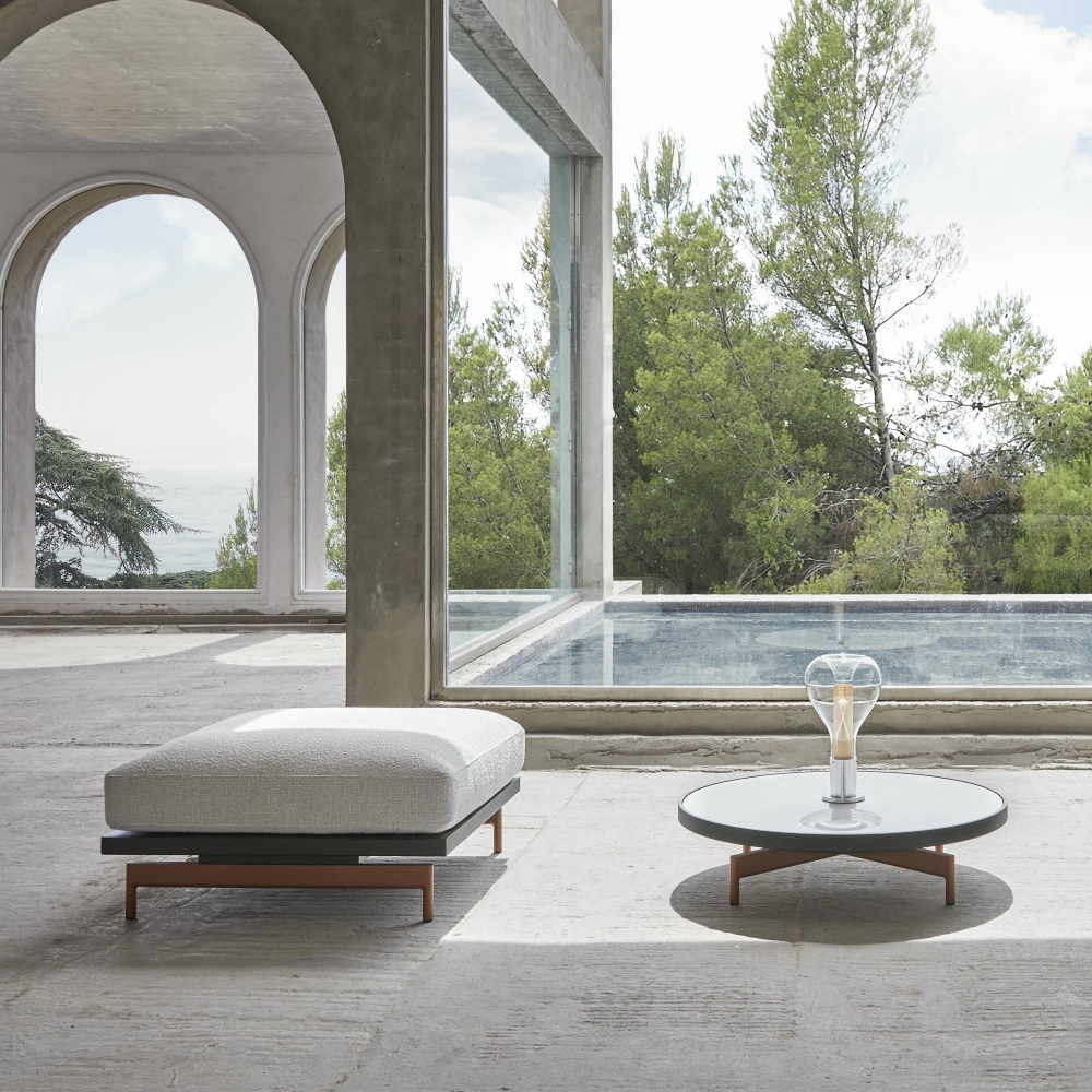 Gandia Blasco Tavolino outdoor Onde diam. 90 cm