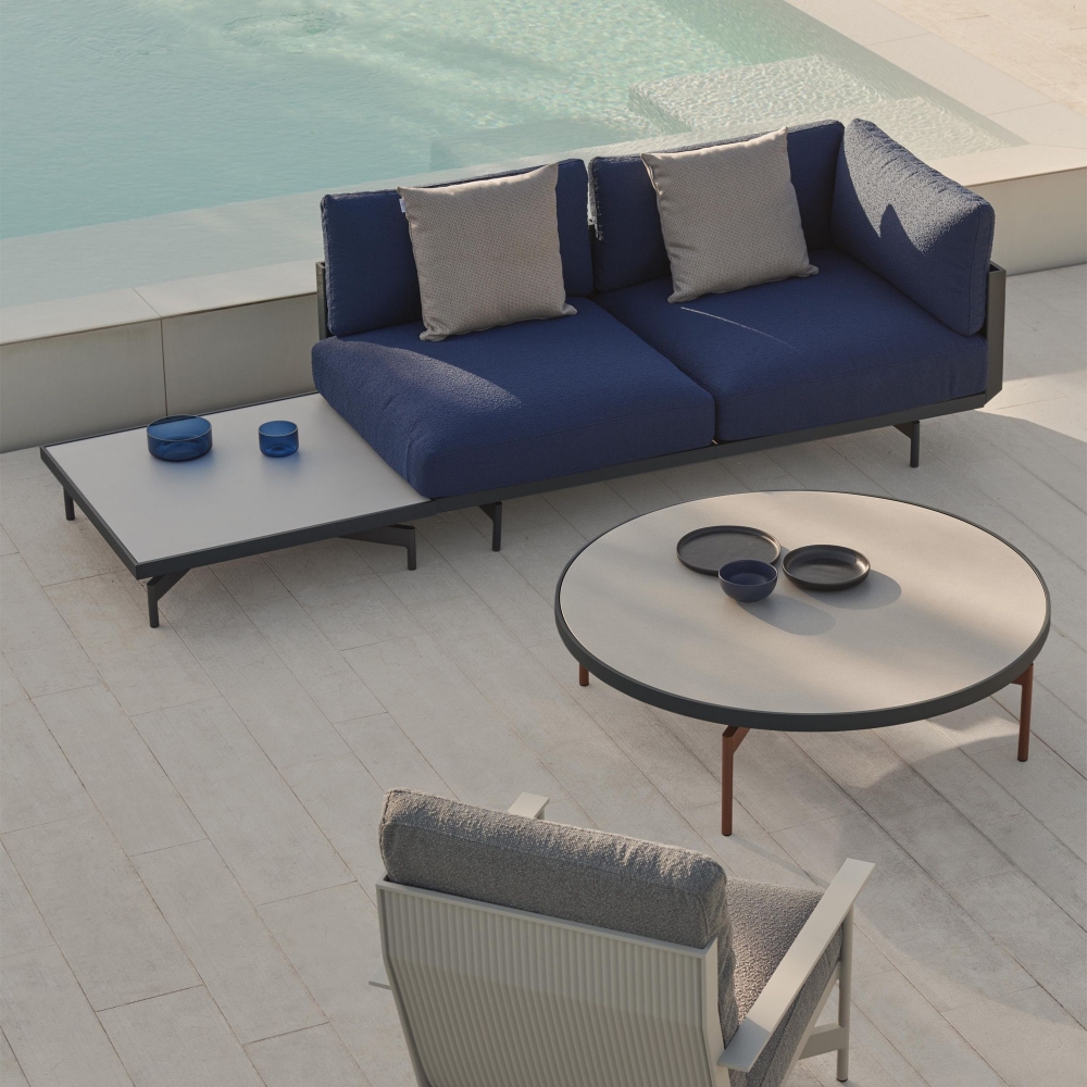 Gandia Blasco Tavolino outdoor Onde diam. 90 cm