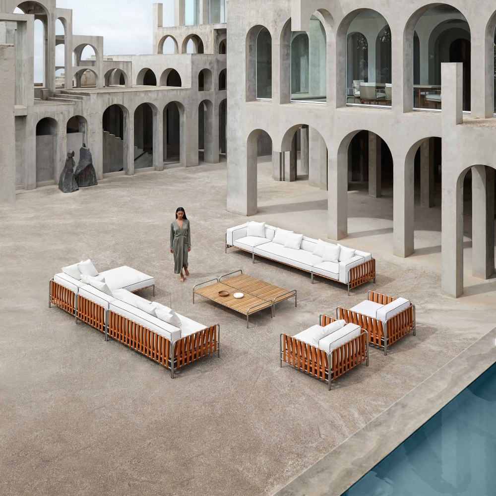 Gandia Blasco Onsen outdoor lounge chair