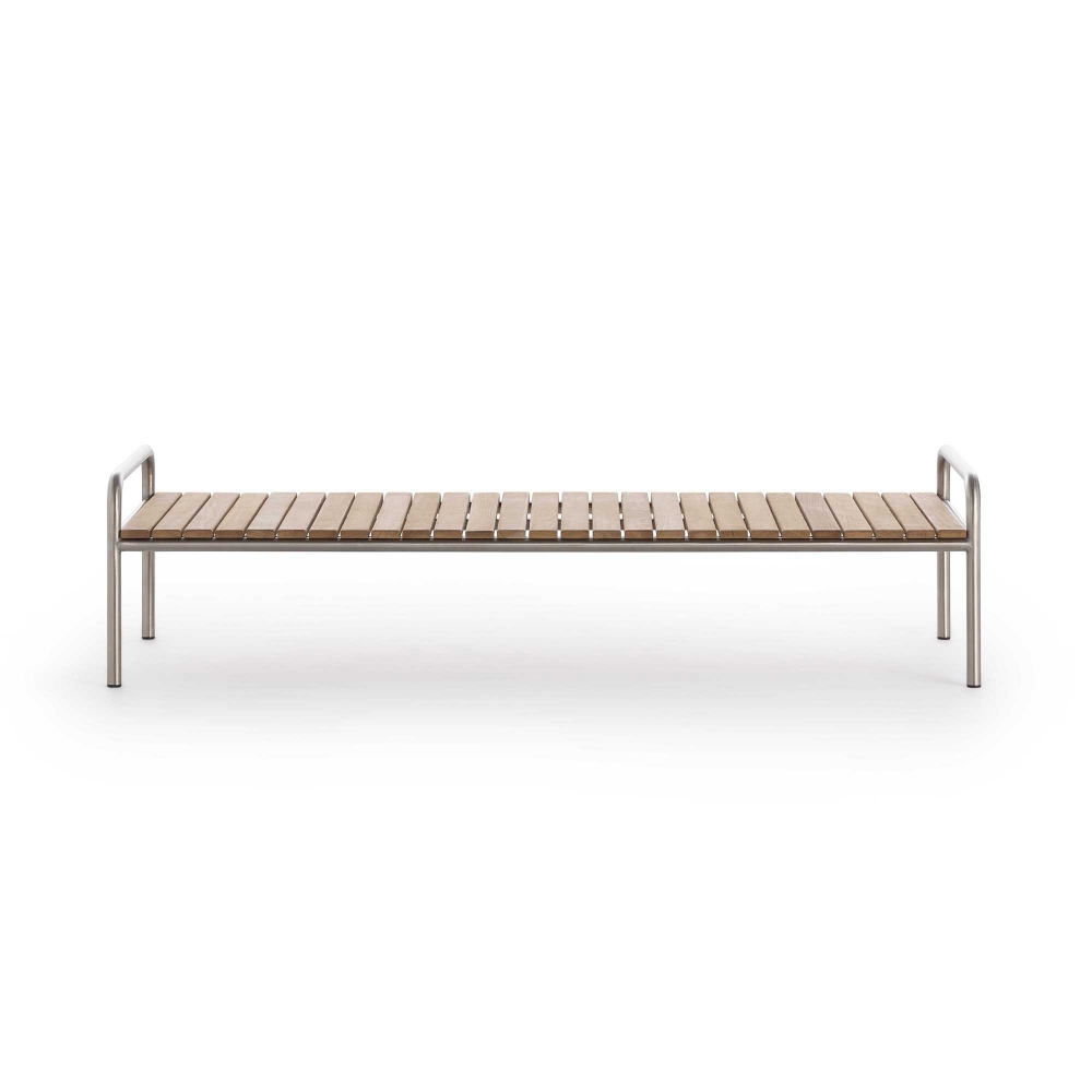 Gandia Blasco Tavolino outdoor Onsen Iroko cm. 153x66