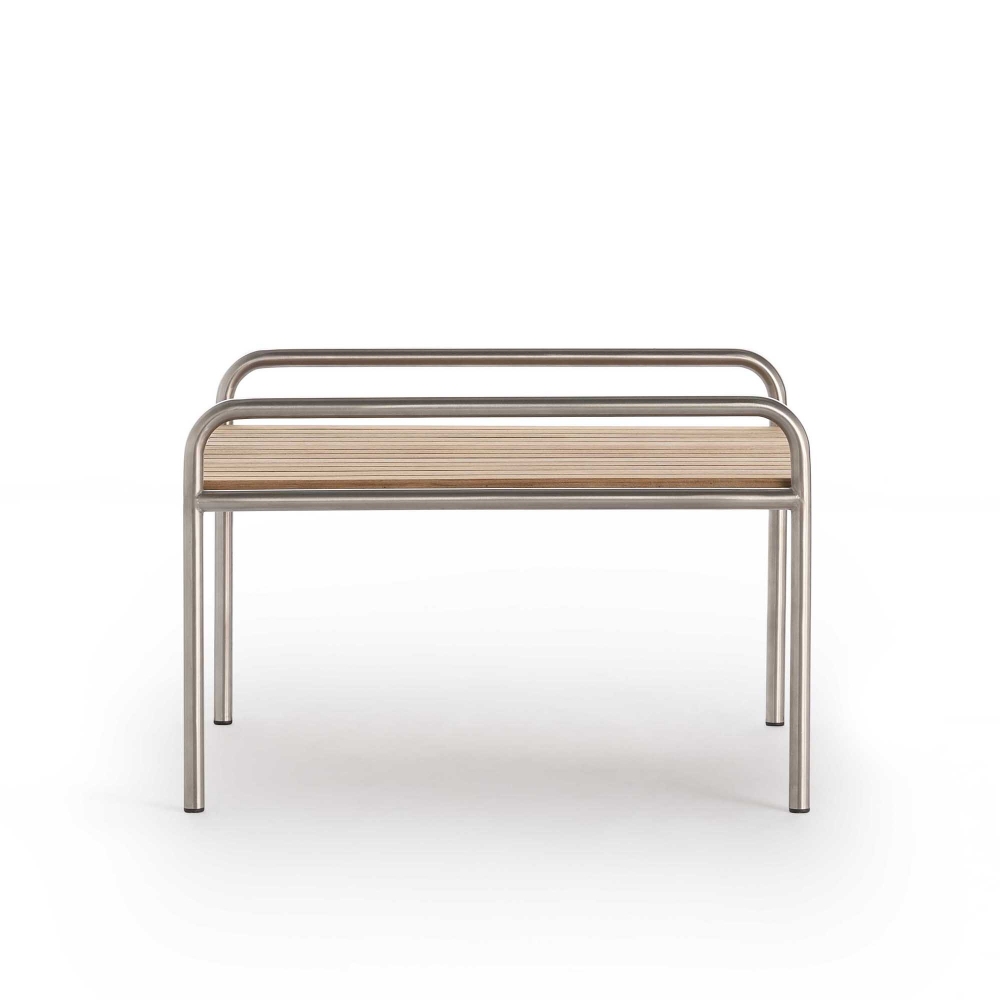 Gandia Blasco Onsen Iroko outdoor coffee table cm. 76x76