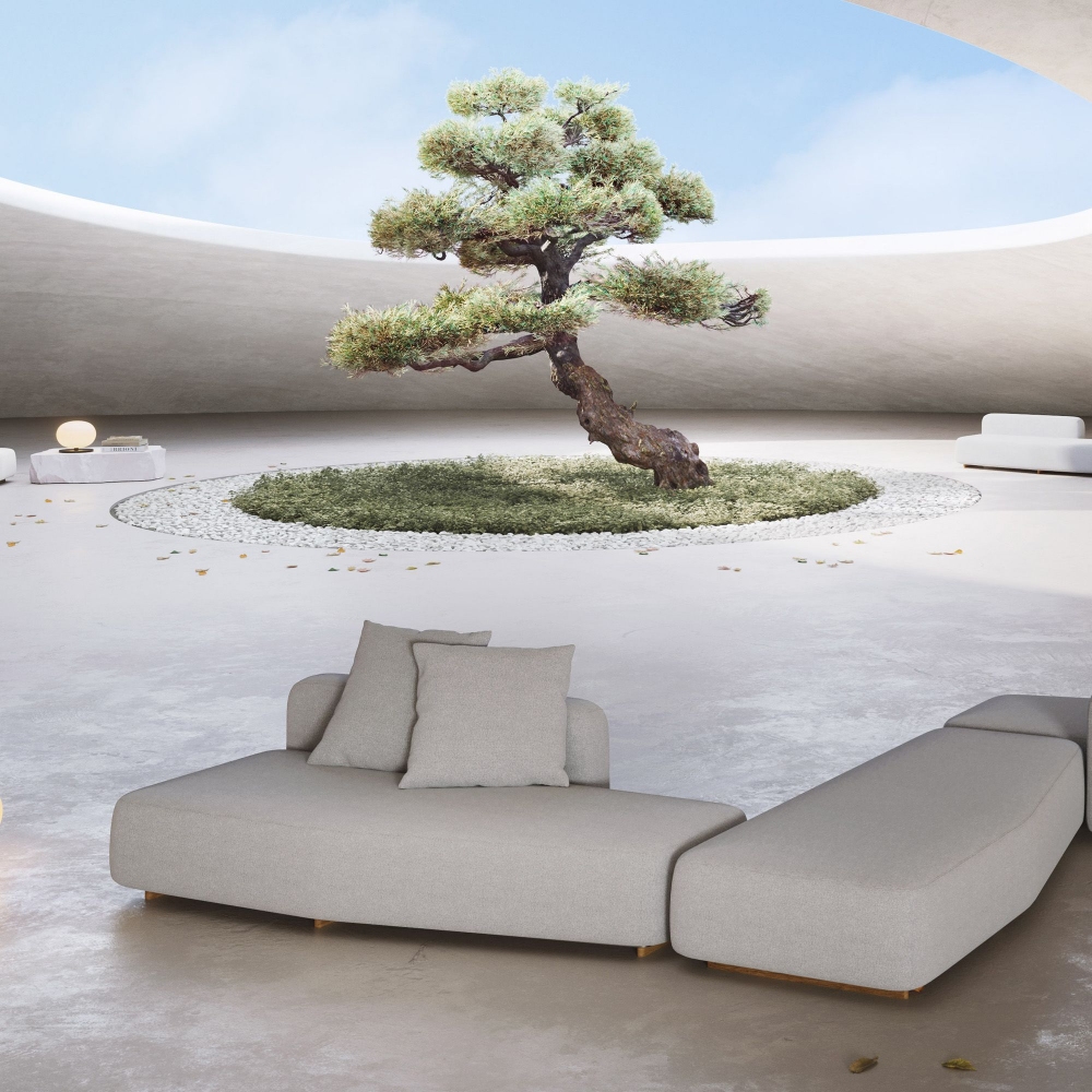 Gandia Blasco Mass modular outdoor Sofa - Composition 3