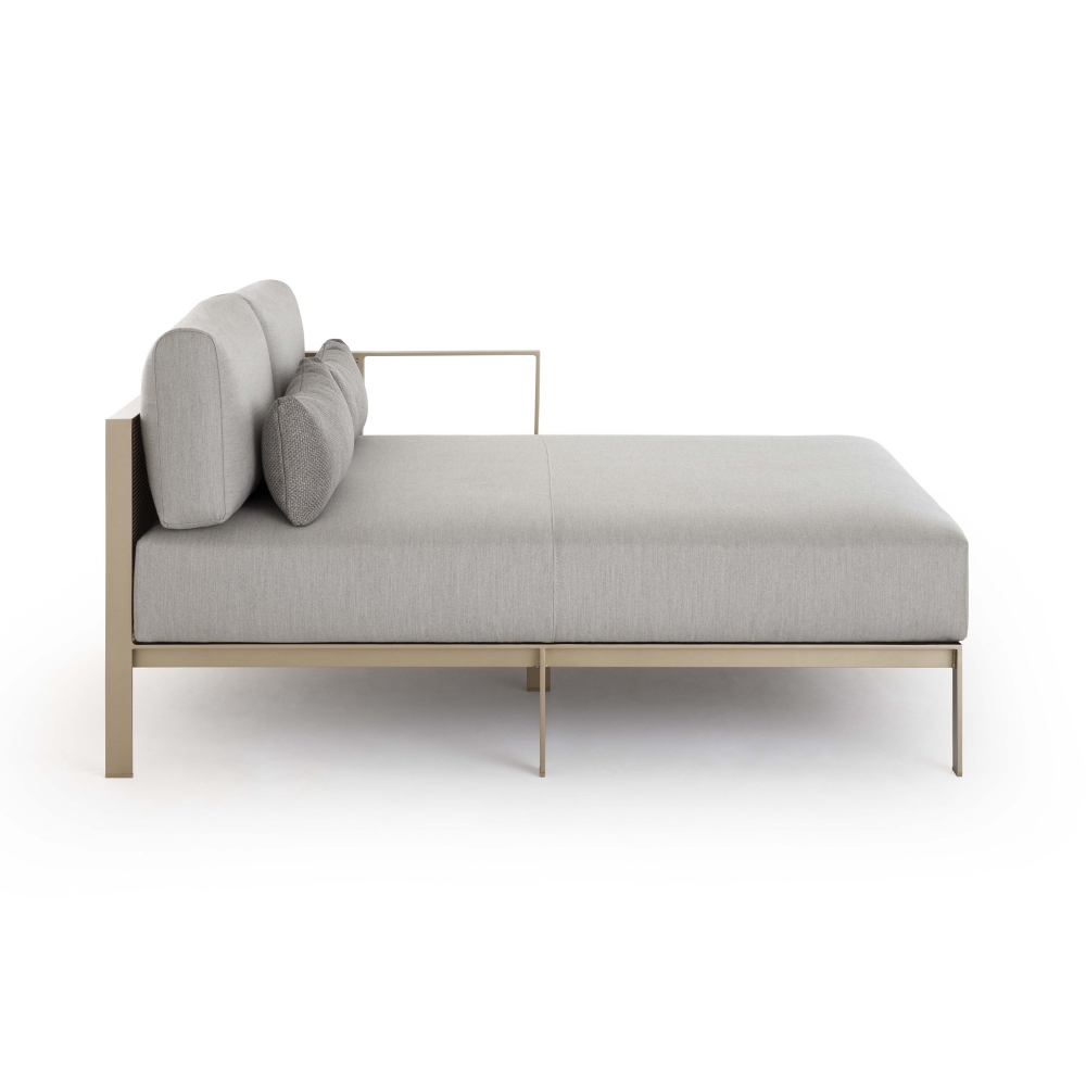 Gandia Blasco Solanas outdoor modular Sofa - XL Sectional 2 with right armrest